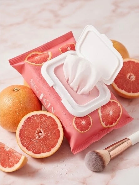 Lingettes démaquillantes pamplemousse