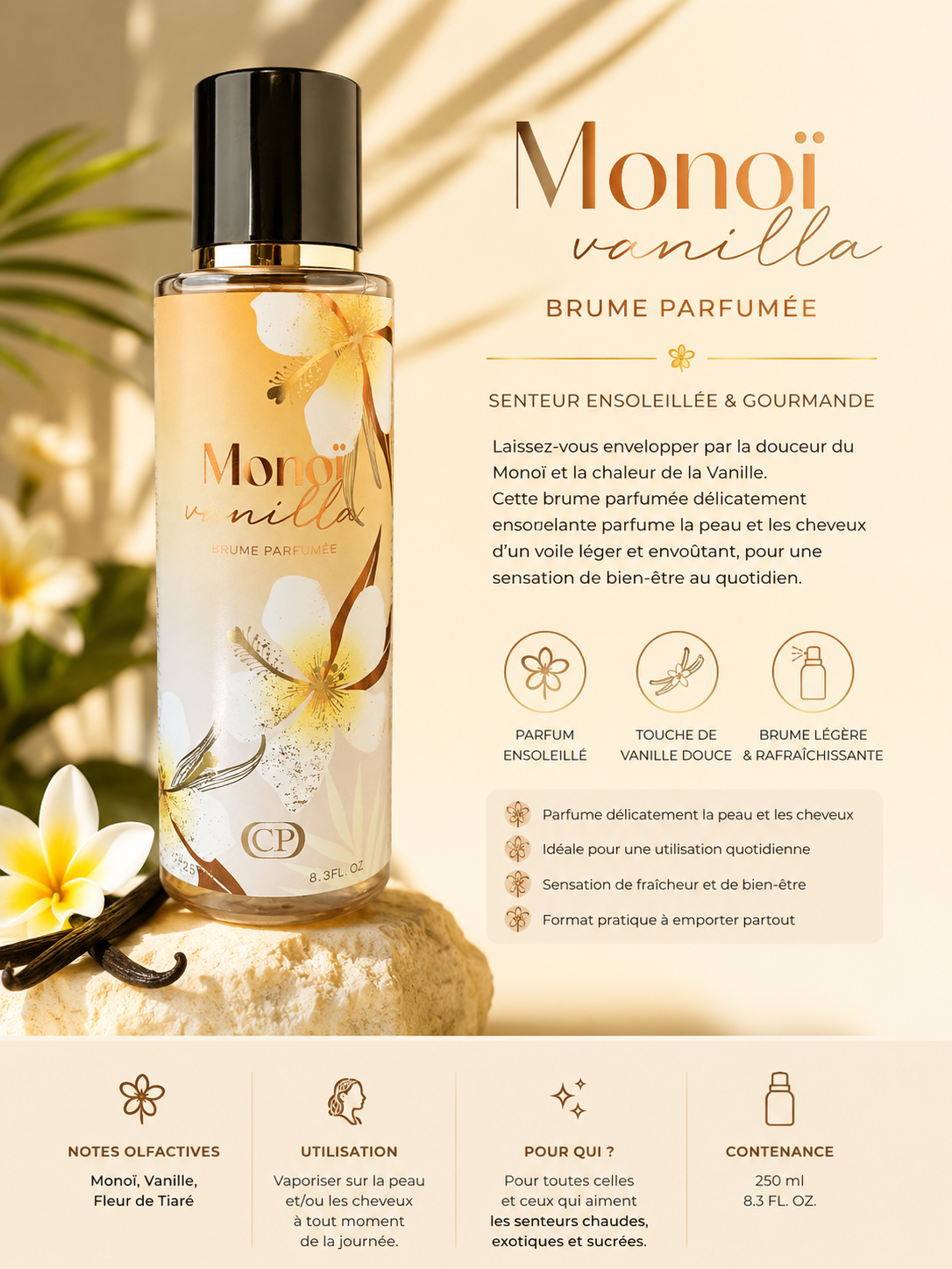 Brume Monoi vanilla