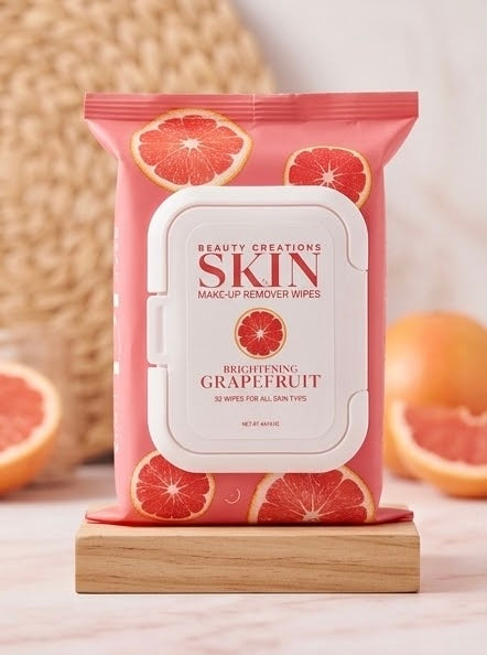 Lingettes démaquillantes pamplemousse