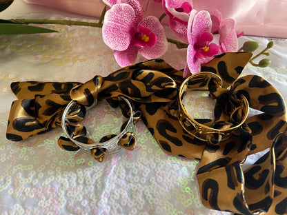 Jonc léopard foulard