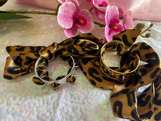 Jonc léopard foulard