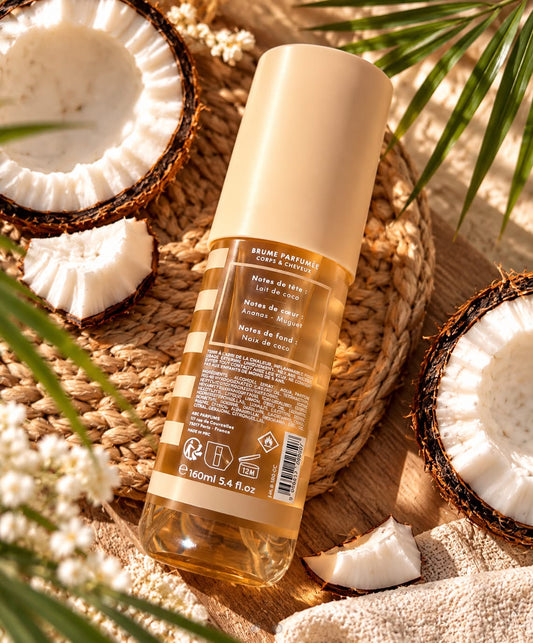 Brume, corps et cheveux coco cream