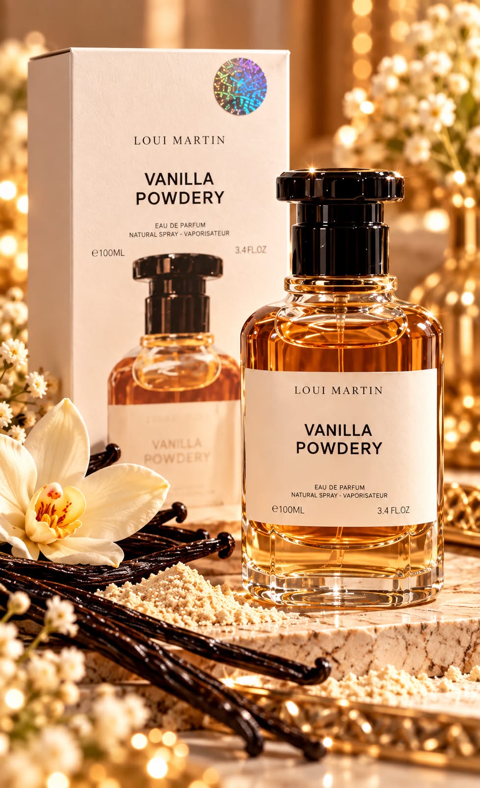 Parfum vanilla powdery