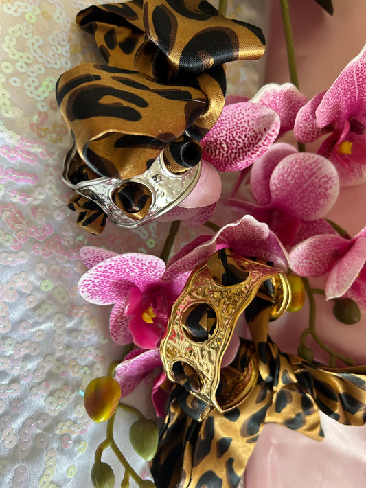 Jonc léopard foulard